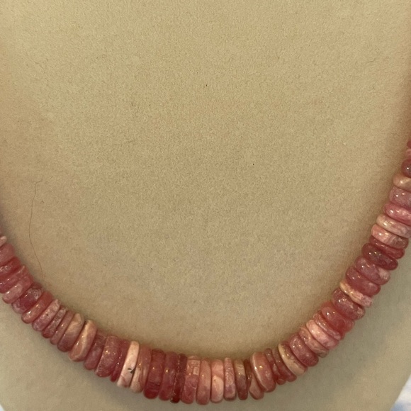 Jay King Mine Finds Rhodochrosite Necklace - Picture 2 of 3
